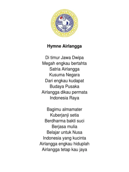 Hymne Airlangga + Janji Mahasiswa